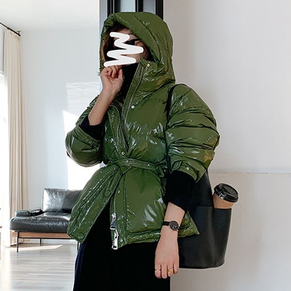 janveny women's winter down jacket short puffer coat 2021 waterproof down coat women 90% duck down parkas female glossy outwear t200930, Black
janveny women's winter down jacket short puffer coat 2021 waterproof down coat women 90% duck down parkas female glossy outwear t200930, Black