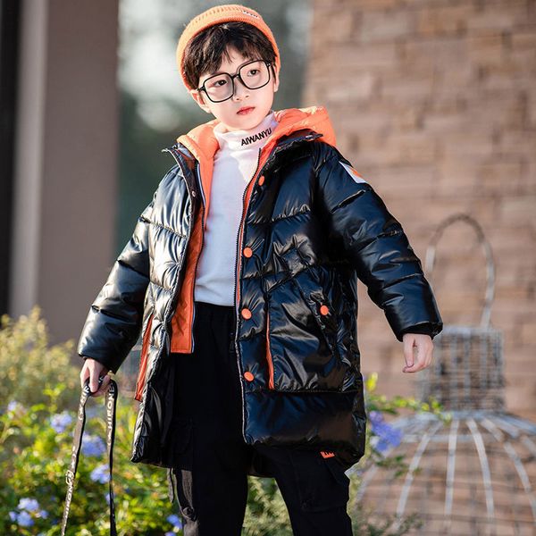 children's clothing boys, long cotton jacket 2020 new thick children's cotton coats, big children, cotton jacket korean version, Blue;gray
children's clothing boys, long cotton jacket 2020 new thick children's cotton coats, big children, cotton jacket korean version, Blue;gray