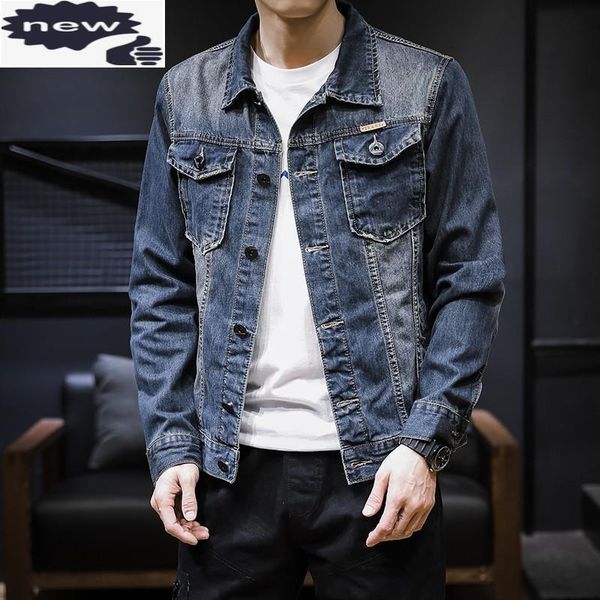 men's jackets spring mens fashion stretch slim fit casual denim streetwear single breasted lapel male outerwear coats plus size m-5xl, Black;brown
men's jackets spring mens fashion stretch slim fit casual denim streetwear single breasted lapel male outerwear coats plus size m-5xl, Black;brown