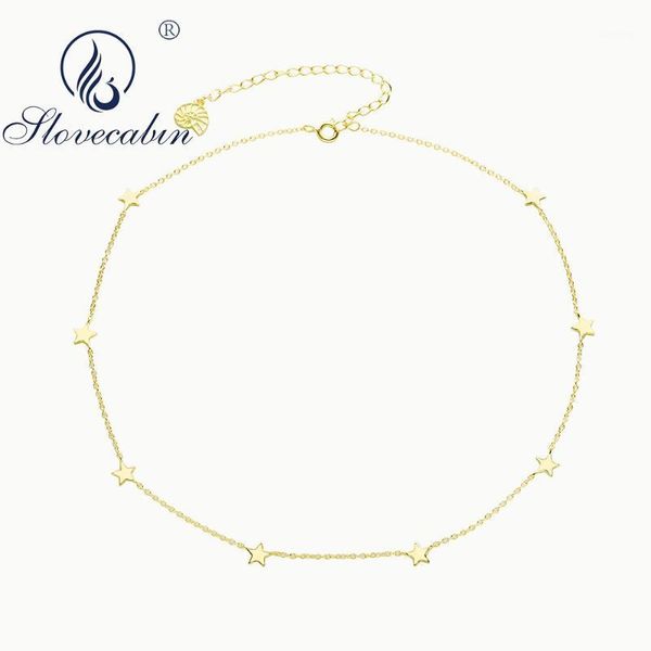 slovecabin real 100% 925 sterling silve women fashion star chain choker necklaces luxury silver 925 jewelry accessories1
slovecabin real 100% 925 sterling silve women fashion star chain choker necklaces luxury silver 925 jewelry accessories1