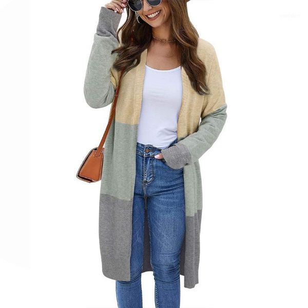 womens open front long sweater cardigans boho long sleeve color black oversized striped loose knit coat 2020 autumn1, White
womens open front long sweater cardigans boho long sleeve color black oversized striped loose knit coat 2020 autumn1, White