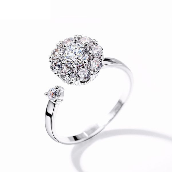 needle ring female internet celebrity same style fashion hundred zircon tide open index finger, Silver
needle ring female internet celebrity same style fashion hundred zircon tide open index finger, Silver