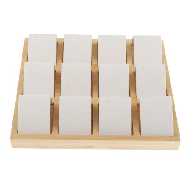 magideal wood dangle earring display tray with velvet rack for showcase jewelry, Pink;blue
magideal wood dangle earring display tray with velvet rack for showcase jewelry, Pink;blue