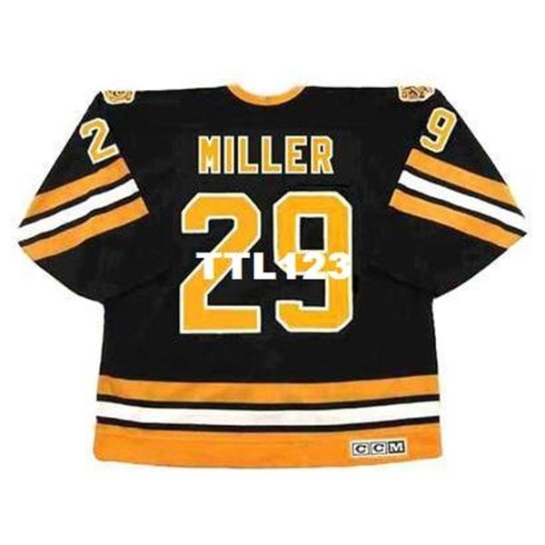 mens #29 jay miller boston bruins 1988 ccm vintage retro hockey jersey or custom any name or number retro jersey, Black
mens #29 jay miller boston bruins 1988 ccm vintage retro hockey jersey or custom any name or number retro jersey, Black