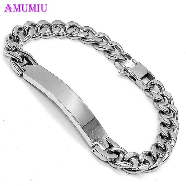 link, chain amumiu men jewelry clearance fashion bracelet stainless steel silver color bracelets link byzantine b001, Black
link, chain amumiu men jewelry clearance fashion bracelet stainless steel silver color bracelets link byzantine b001, Black