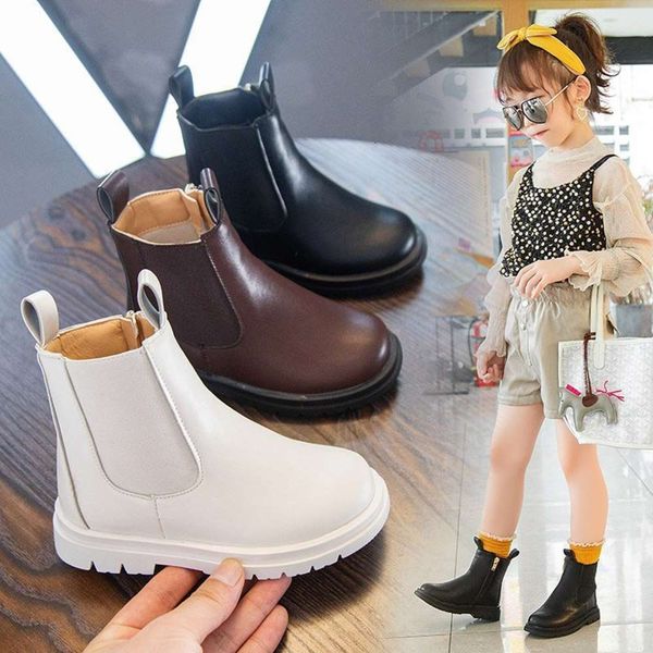 girls' martin spring autumn single british short boots children' 2020 new fashion princs, Black;grey
girls' martin spring autumn single british short boots children' 2020 new fashion princs, Black;grey