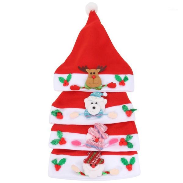 4pcs kids decorative cap cloth hats christmas headdress christmas hat kids cap party favors for decor xmas1
4pcs kids decorative cap cloth hats christmas headdress christmas hat kids cap party favors for decor xmas1