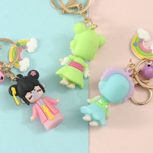 cute glue cartoon drop blowing accessories bubble doll fairy key chain bag pendant ziuc, Silver
cute glue cartoon drop blowing accessories bubble doll fairy key chain bag pendant ziuc, Silver