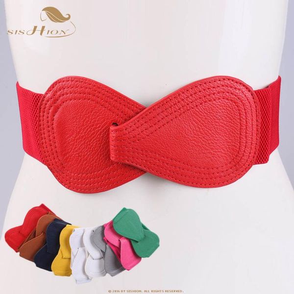 sishion 2020 fashion red elastic waistband wide belt ladies black elastic bow waistbands for women sp0361, Black;brown
sishion 2020 fashion red elastic waistband wide belt ladies black elastic bow waistbands for women sp0361, Black;brown