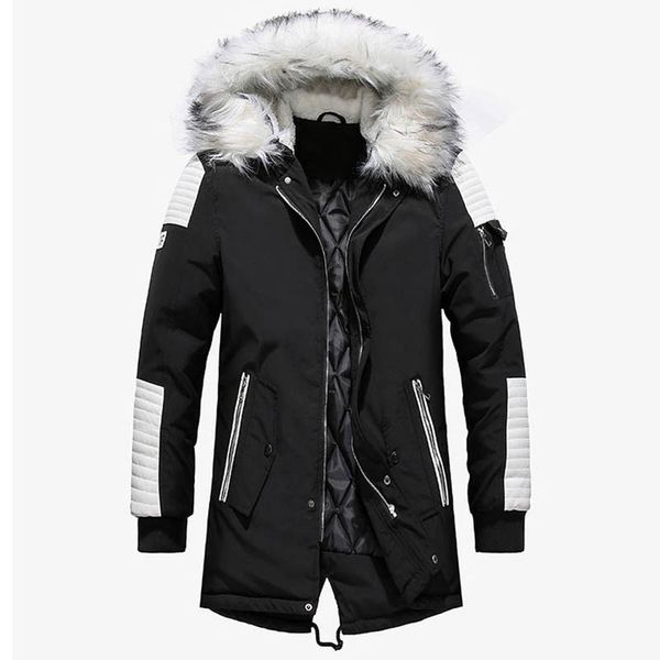 brand new winter jacket men thicken warm parkas casual long outwear hooded collar jackets and coats men veste homme wholesale t200319, Black
brand new winter jacket men thicken warm parkas casual long outwear hooded collar jackets and coats men veste homme wholesale t200319, Black