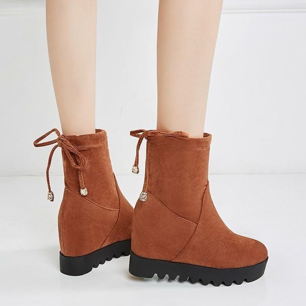 boots chimizhai 8cm heels ankle woman's shoes winter snow women autumn warm height increasing my3081, Black
boots chimizhai 8cm heels ankle woman's shoes winter snow women autumn warm height increasing my3081, Black