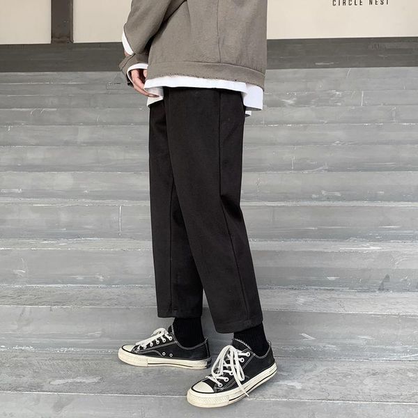 men's pants winter thick woolen warm fashion black casual dress men loose korean suit mens straight wide leg
men's pants winter thick woolen warm fashion black casual dress men loose korean suit mens straight wide leg