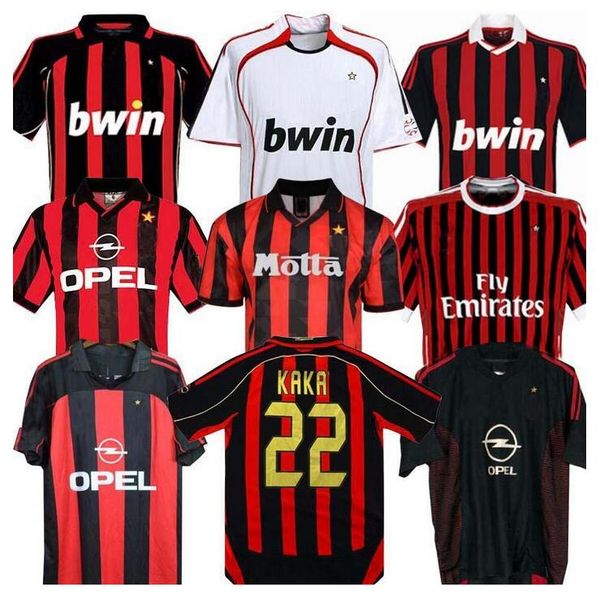 90 91 retro shirts home 96 97 gullit soccer jersey 02 03 04 maldini van basten football ronaldo kaka inzaghi milan 06 07 2009 shevchenko, Black;yellow
90 91 retro shirts home 96 97 gullit soccer jersey 02 03 04 maldini van basten football ronaldo kaka inzaghi milan 06 07 2009 shevchenko, Black;yellow