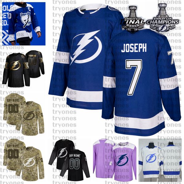 2021 reverse retro customize 7 mathieu joseph tampa bay lightning champions hockey jersey golden edition camo veterans day fights cancer, Black;red
2021 reverse retro customize 7 mathieu joseph tampa bay lightning champions hockey jersey golden edition camo veterans day fights cancer, Black;red