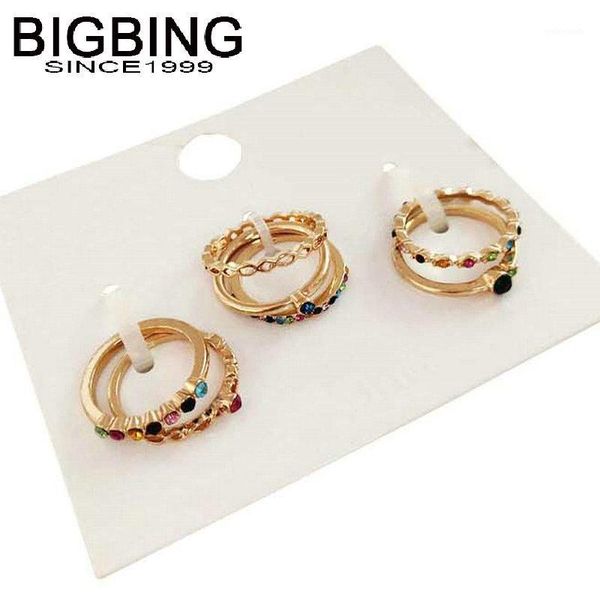 m113 bigbing fashion 7 pieces golden colorful crystal multi size golden simple finger ring set women fashion jewelry1, Slivery;golden
m113 bigbing fashion 7 pieces golden colorful crystal multi size golden simple finger ring set women fashion jewelry1, Slivery;golden