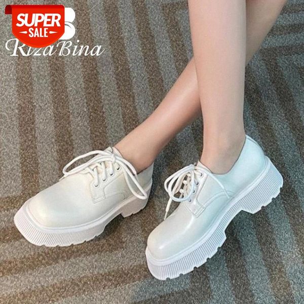 rizabina new fashion women real leather pumps round toe cross strap solid color classic ladies footwear size 34-39 #bm5j
rizabina new fashion women real leather pumps round toe cross strap solid color classic ladies footwear size 34-39 #bm5j