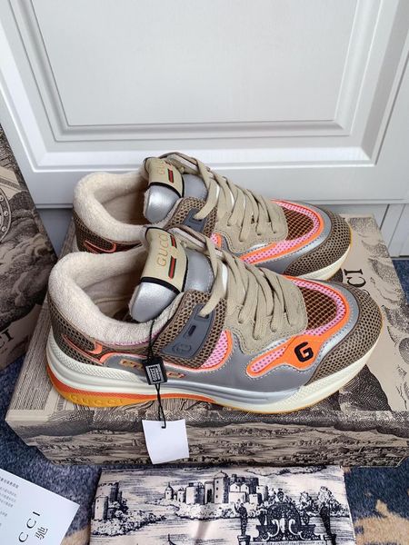 designer womens sneakers luxury camel brown pink stitching letter round head flat heel with box size 35-44, Black
designer womens sneakers luxury camel brown pink stitching letter round head flat heel with box size 35-44, Black