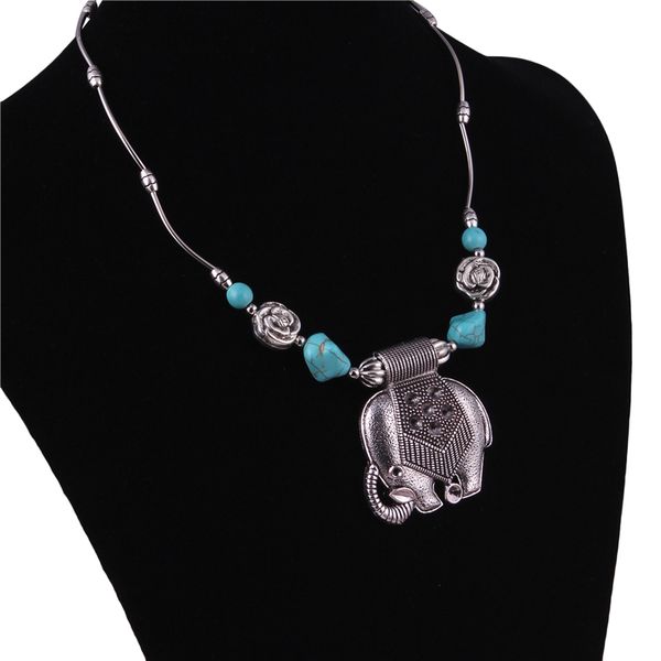 tenande vintage natural stone flowers elephant pendant necklaces for women jewelry bohemian tibet silver color
tenande vintage natural stone flowers elephant pendant necklaces for women jewelry bohemian tibet silver color