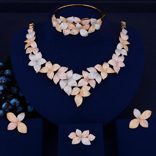 godki luxury flower cluster african choker necklace jewelry sets for women wedding cubic zircon cz dubai gold bridal jewelry set, Silver
godki luxury flower cluster african choker necklace jewelry sets for women wedding cubic zircon cz dubai gold bridal jewelry set, Silver