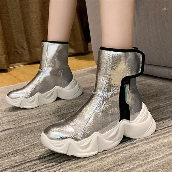 new winter women boots platform warm snow boots women fashion high-sneakers heightened silver side zip ankle q821, Black
new winter women boots platform warm snow boots women fashion high-sneakers heightened silver side zip ankle q821, Black