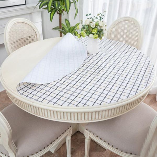 hazy pvc tablecloth waterproof round table cover dining table cloths poly plaid table mat protect the desksoft glass wmtyqp
hazy pvc tablecloth waterproof round table cover dining table cloths poly plaid table mat protect the desksoft glass wmtyqp