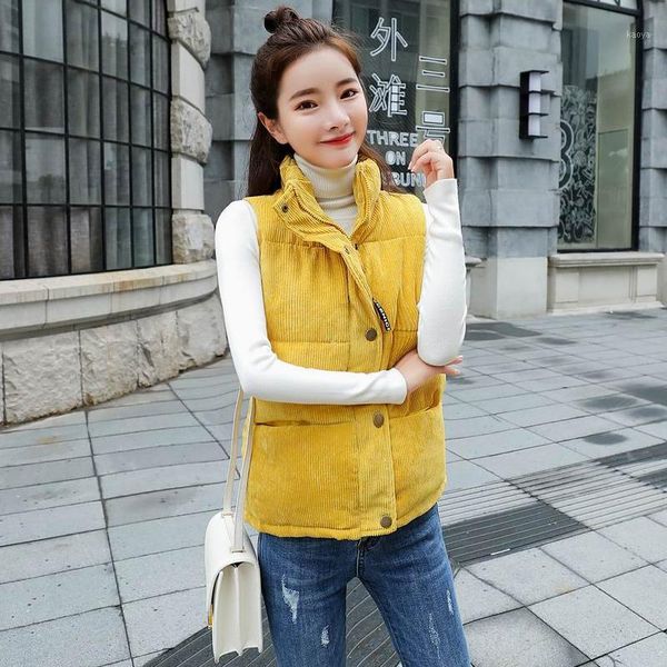 women's yellow vest coats thick down cotton padded colete feminino doudoune femme 2018 new waistcoat slim short jackets parka1, Black;white
women's yellow vest coats thick down cotton padded colete feminino doudoune femme 2018 new waistcoat slim short jackets parka1, Black;white