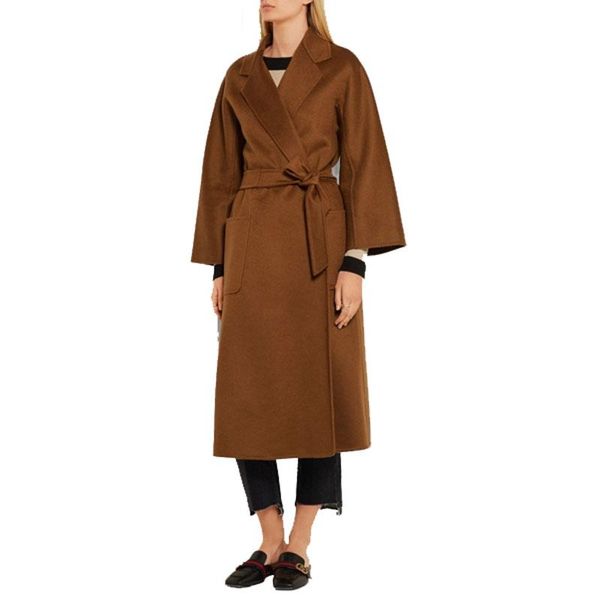 women's wool & blends 2021 autumn winter trench women slim belt long chic elegant office lady overcoat brife holiday party coffee femal, Black
women's wool & blends 2021 autumn winter trench women slim belt long chic elegant office lady overcoat brife holiday party coffee femal, Black