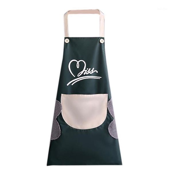 household waterproof hand-wiping kitchen apron heart love waterproof polyester apron bibs home aprons1
household waterproof hand-wiping kitchen apron heart love waterproof polyester apron bibs home aprons1