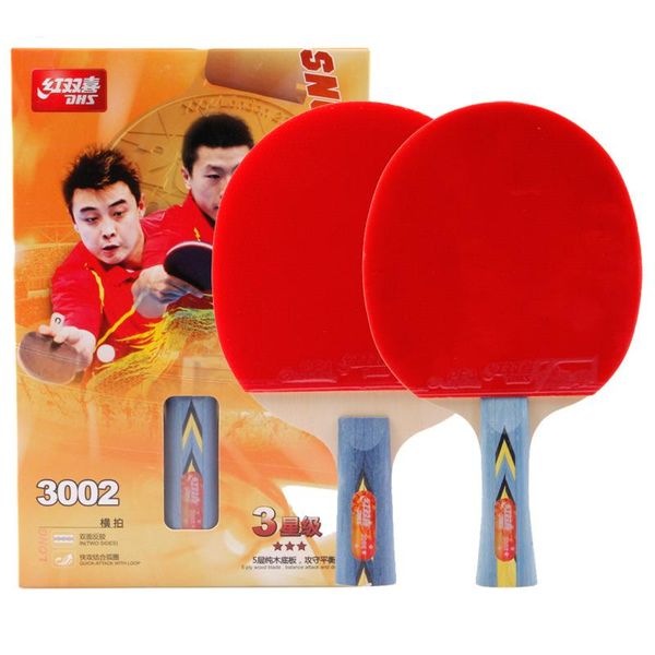 table tennis racket 3006/3002 pure wood rubber paddle pimples in 3 stars table tennis bat
table tennis racket 3006/3002 pure wood rubber paddle pimples in 3 stars table tennis bat