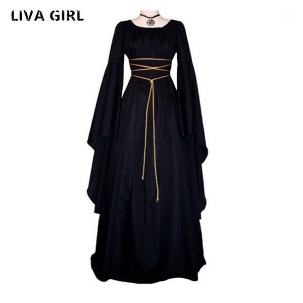 medieval maxi gown gothic vintage bandage women summer black retro party cosplay witch halloween costumes long dress1, White;black
medieval maxi gown gothic vintage bandage women summer black retro party cosplay witch halloween costumes long dress1, White;black