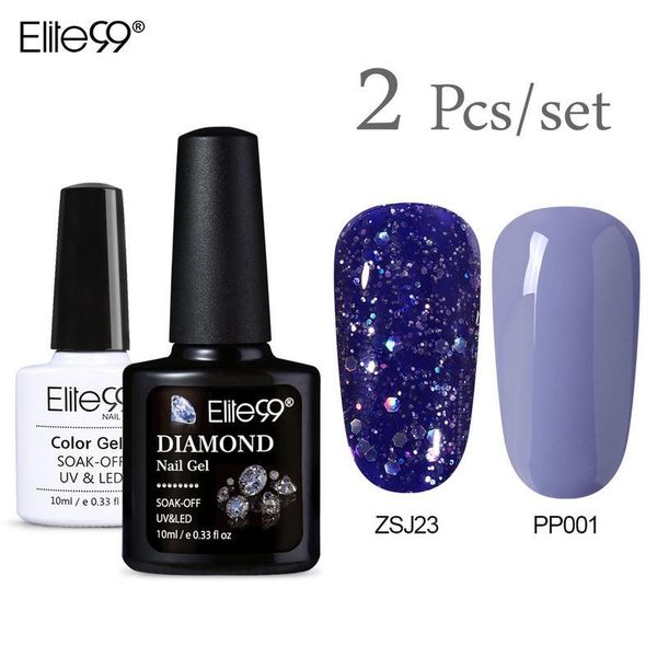 elite99 2pcsglitter pure color gel polish set soak off uv led nail varnish primer gel polish salon pedicure manicure nail 10ml, Red;pink
elite99 2pcsglitter pure color gel polish set soak off uv led nail varnish primer gel polish salon pedicure manicure nail 10ml, Red;pink