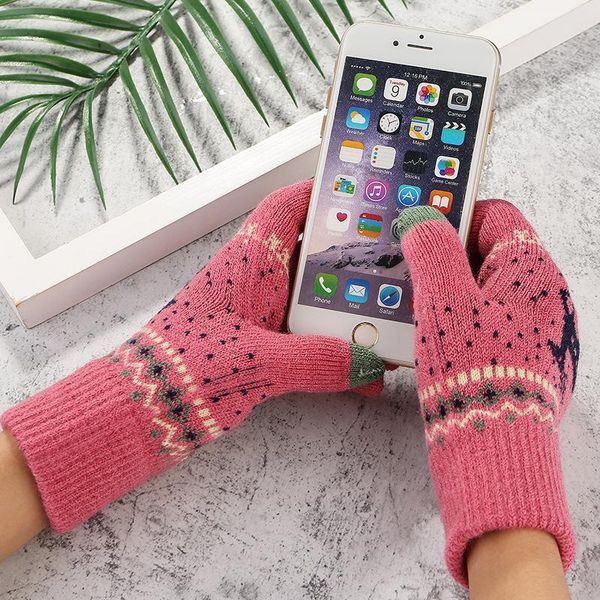 five fingers gloves knitted touch-screen korean version thickened cartoon wool warm female driving fashion women, Blue;gray
five fingers gloves knitted touch-screen korean version thickened cartoon wool warm female driving fashion women, Blue;gray