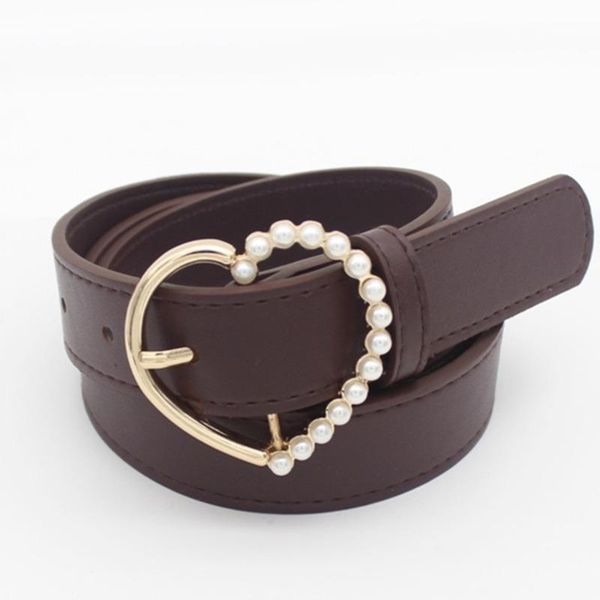 black heart belt inlaid pearl simple women belts faux leather belts for dress female high waist 2020, Black;brown
black heart belt inlaid pearl simple women belts faux leather belts for dress female high waist 2020, Black;brown