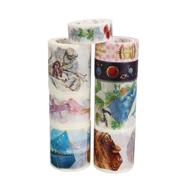 2016 n животные фольги washi лента diy декор планировщики скрапбукинг наклейка для украшения бумаги лента клей школьные принадлежности h
2016 n животные фольги washi лента diy декор планировщики скрапбукинг наклейка для украшения бумаги лента клей школьные принадлежности h