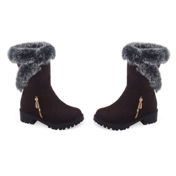 2020 wholesale big size 34-52 ankle boots for women flock winter boots slip on antiskid warm snow boots ladies shoes, Black
2020 wholesale big size 34-52 ankle boots for women flock winter boots slip on antiskid warm snow boots ladies shoes, Black