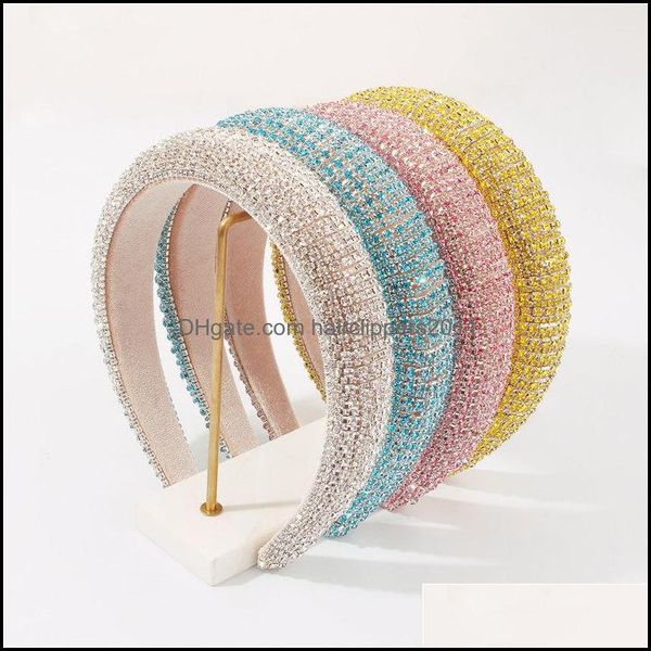 headband hair accessories & tools products fl crystal hoop ladylike shiny padded diamond luxury thick sponge head bands f3096 drop delivery, Black;brown
headband hair accessories & tools products fl crystal hoop ladylike shiny padded diamond luxury thick sponge head bands f3096 drop delivery, Black;brown
