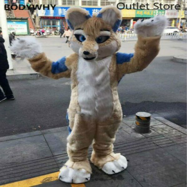 mascot costumesbeige long fur husky wolf fox dog mascot costume outfit party fursuit cartoon dress carnival halloween xmas ad clothes, Red;yellow
mascot costumesbeige long fur husky wolf fox dog mascot costume outfit party fursuit cartoon dress carnival halloween xmas ad clothes, Red;yellow
