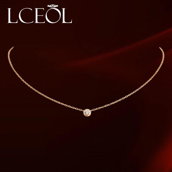 chains lceol classic 0.5ct cubic zirconia necklace fine bone snake clavicle chain august for women's pendant, Silver
chains lceol classic 0.5ct cubic zirconia necklace fine bone snake clavicle chain august for women's pendant, Silver