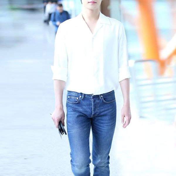 jeans men's korean fashion pants men's business straight tube autumn slim 2020 new versatile elastic, Blue
jeans men's korean fashion pants men's business straight tube autumn slim 2020 new versatile elastic, Blue