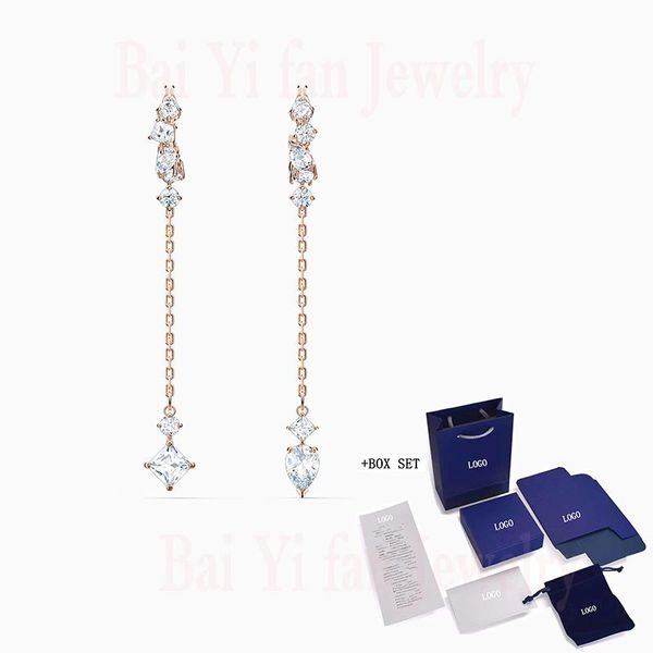 2020 fashion jewelry swa new attract pierced earring rose gold charming irregular crystal decoration female romance jewelry gift, Golden;silver
2020 fashion jewelry swa new attract pierced earring rose gold charming irregular crystal decoration female romance jewelry gift, Golden;silver