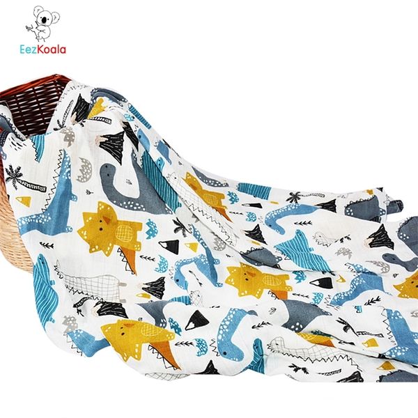 eezkoala 2layers muslin baby swaddl blanket newborn wrap hammock swaddling padding nubble wraps bath towel y201009
eezkoala 2layers muslin baby swaddl blanket newborn wrap hammock swaddling padding nubble wraps bath towel y201009