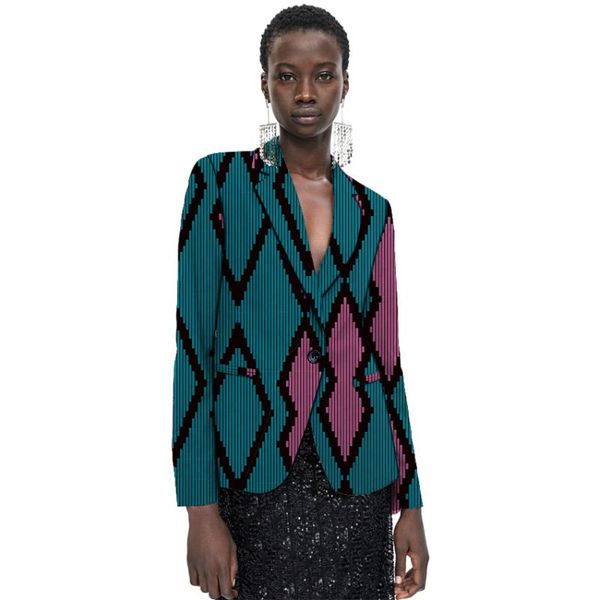 women's suits & blazers women casual african blazer female fashion costume printed suit jackets wedding outfits customized lady dashiki, White;black
women's suits & blazers women casual african blazer female fashion costume printed suit jackets wedding outfits customized lady dashiki, White;black