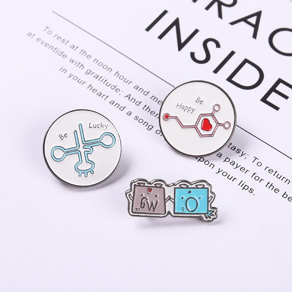 chemical enamel pins element molecular formula brooches funny omg lucky badges men women science jewelry gifts for students, Blue
chemical enamel pins element molecular formula brooches funny omg lucky badges men women science jewelry gifts for students, Blue