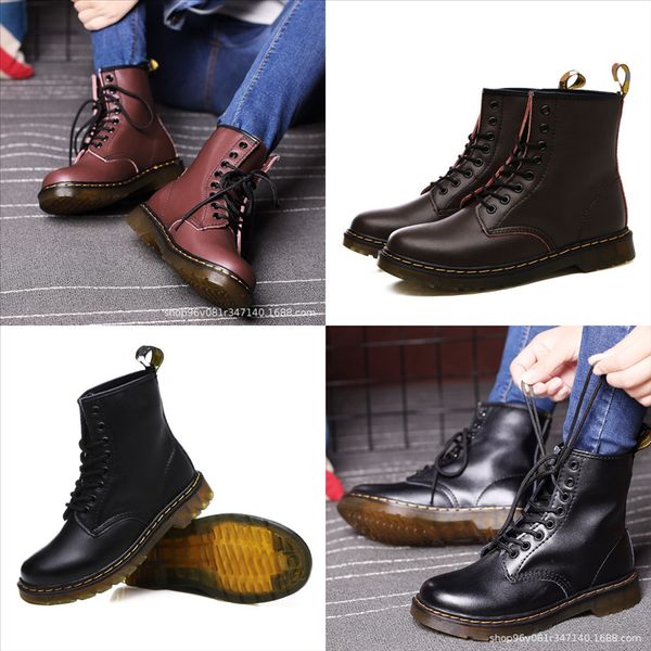 7ceqg classic women leatherboots warm couple belt tie snow boots men winter genuine leatherthick bottom short boots lace up high boot size, Black
7ceqg classic women leatherboots warm couple belt tie snow boots men winter genuine leatherthick bottom short boots lace up high boot size, Black