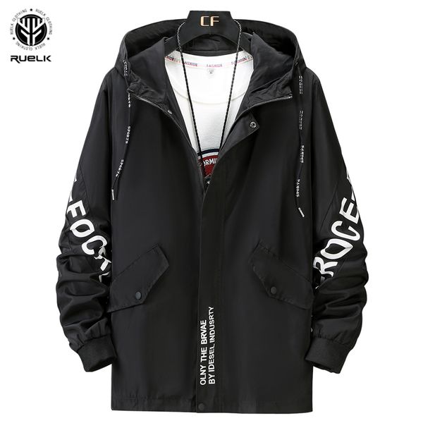 ruelk men's spring and autumn trend handsome letter printed large size hooded tide youth jacket m-8xl 201226, Black;brown
ruelk men's spring and autumn trend handsome letter printed large size hooded tide youth jacket m-8xl 201226, Black;brown
