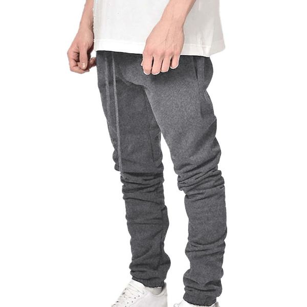 men's pants men fashion sweatpants solid color slim fit drawstring tracksuit skinny jogging clothing joggers casual sports, Black
men's pants men fashion sweatpants solid color slim fit drawstring tracksuit skinny jogging clothing joggers casual sports, Black