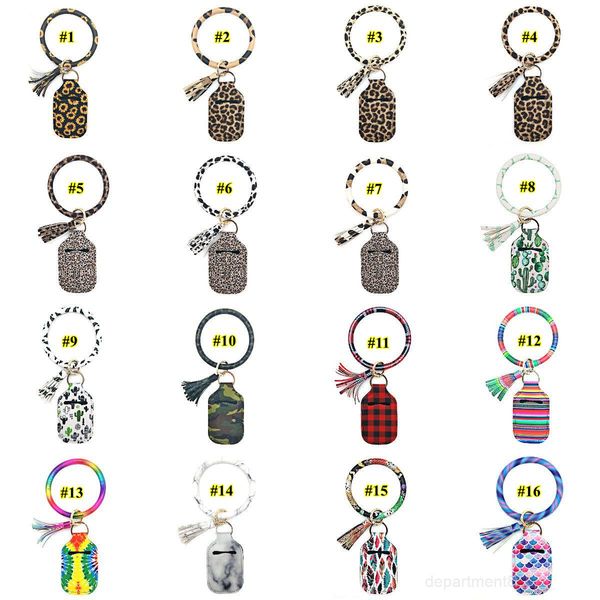 sanitizer pu bracelet keychain bags tassel key rings hand soap bottle cover printed chapstick holder party favor owf1458 
sanitizer pu bracelet keychain bags tassel key rings hand soap bottle cover printed chapstick holder party favor owf1458