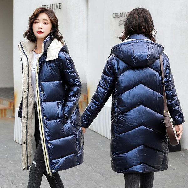women's down & parkas 2021 women autumn winter padded plaid patchwork warm casual long jacket coat size m-2xl, Black
women's down & parkas 2021 women autumn winter padded plaid patchwork warm casual long jacket coat size m-2xl, Black