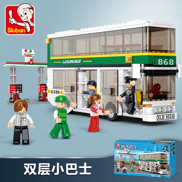small luban building blocks 6-8-9-year-old boy toys puzzle assembly double deck model city bus
small luban building blocks 6-8-9-year-old boy toys puzzle assembly double deck model city bus