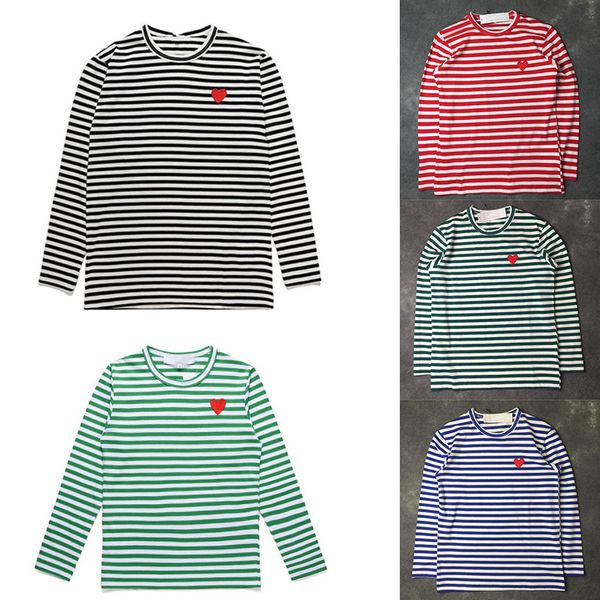 have eyes)summer autumn couple love peach stripes long sleeve round neck embroidery men women cotton loose t-shirt, White;black
have eyes)summer autumn couple love peach stripes long sleeve round neck embroidery men women cotton loose t-shirt, White;black
